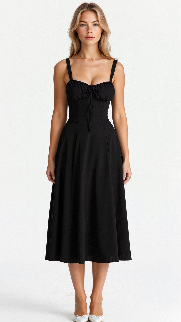 Cerene | Vestido Midi Floral para Mujeres