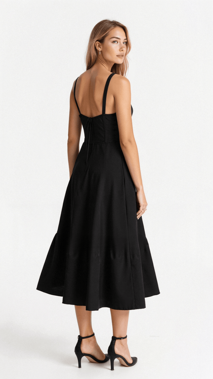 Cerene | Vestido Midi Floral para Mujeres