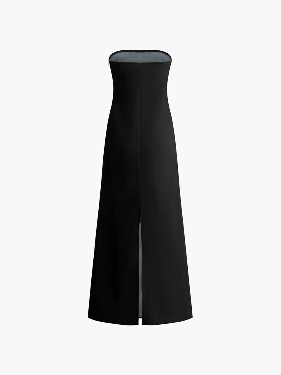 Vestido Maxi de Fiesta de Verano Impreso Sin Tirantes Calla