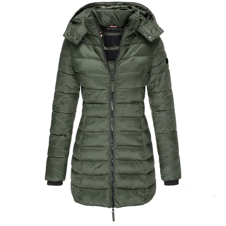 Camille Parka Elegante con Cálido Forro Interior