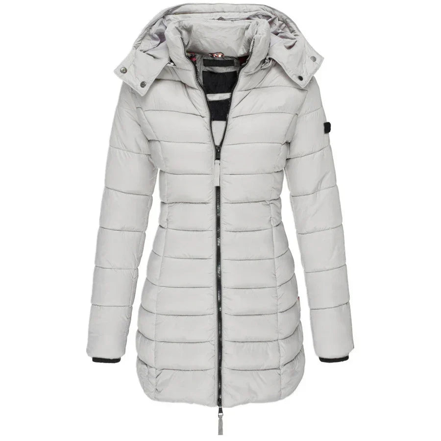 Camille Parka Elegante con Cálido Forro Interior
