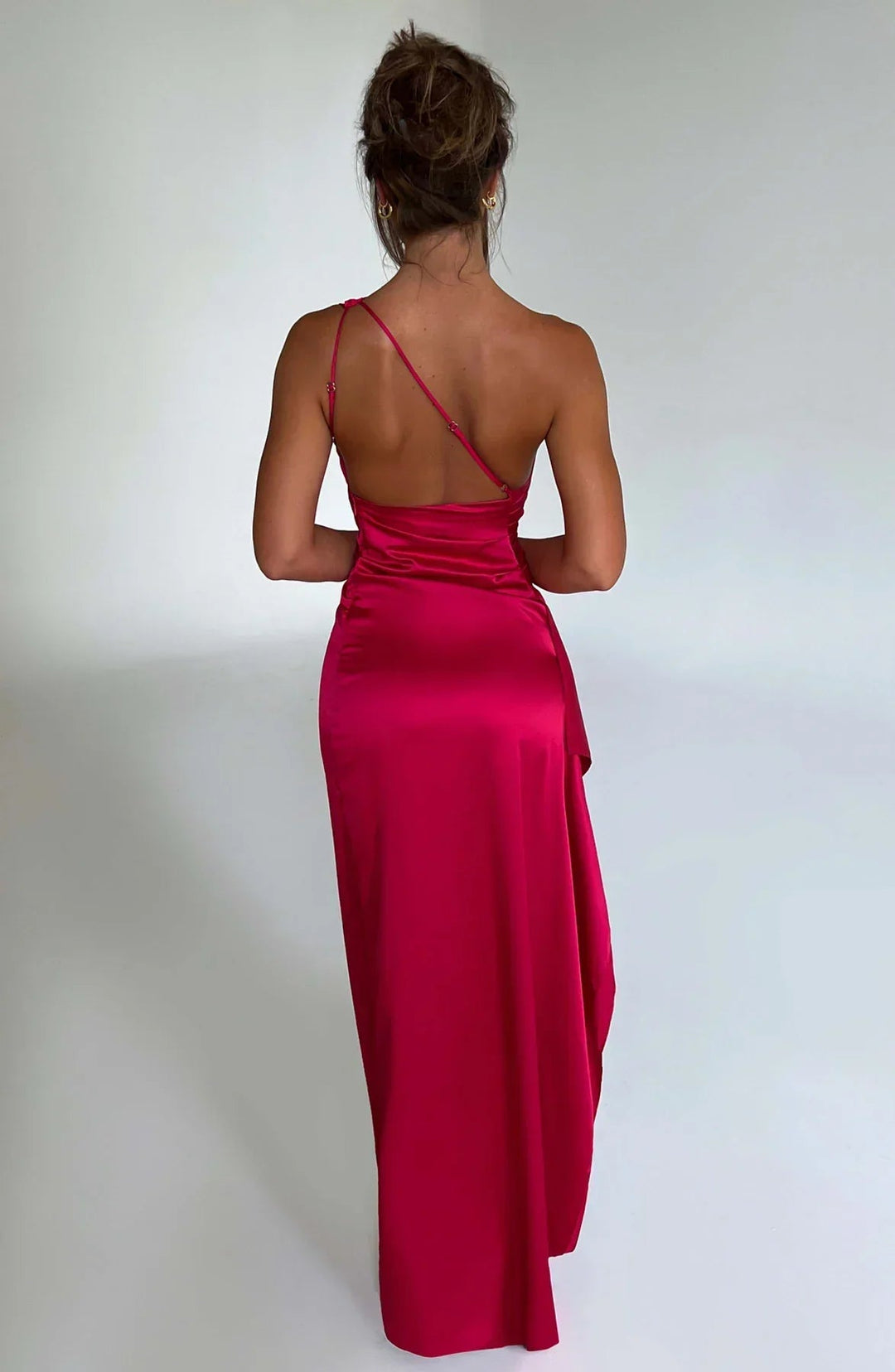 Vestido Maxi de Satén para Noche