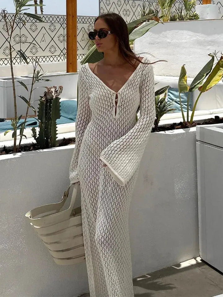 Vestido de verano casual Lily Blanco