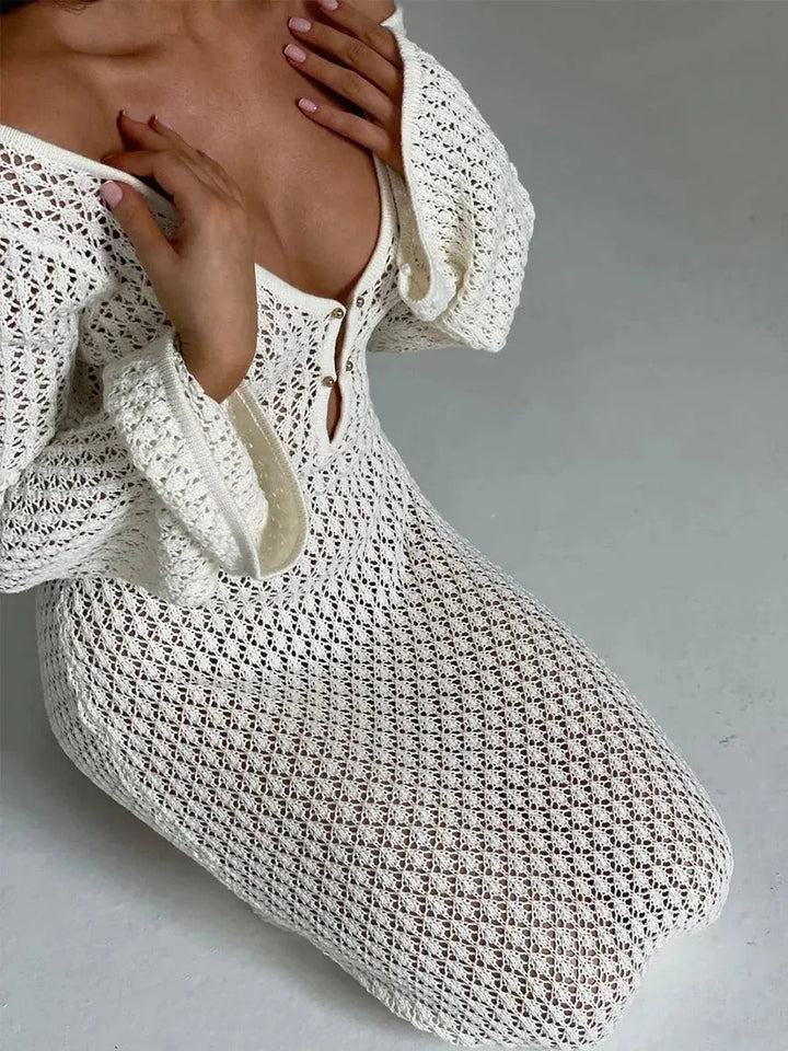 Vestido de verano casual Lily Blanco