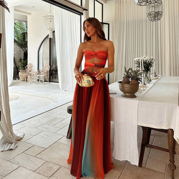 Elegante Vestido Maxi Prom Lucy
