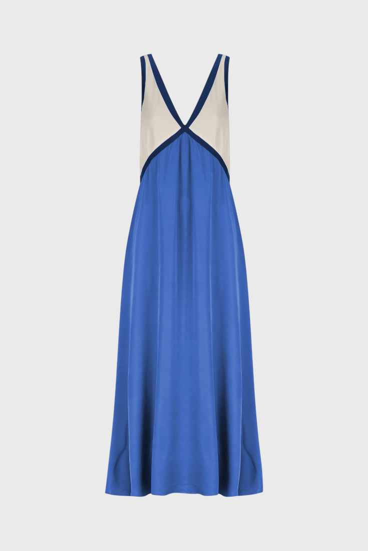Diamond Vestido Boho de Verano con Escote en V