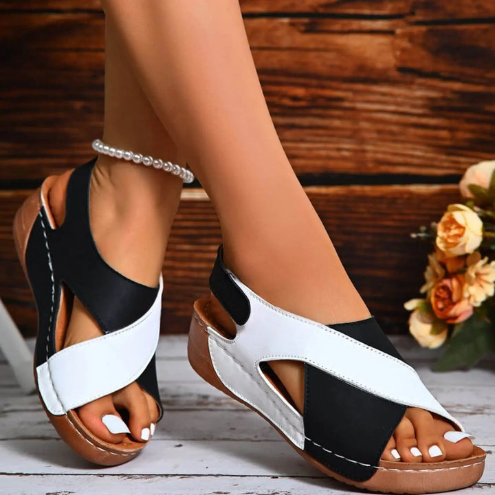 Nicole™ – Sandalias Ortopédicas con Apertura Frontal