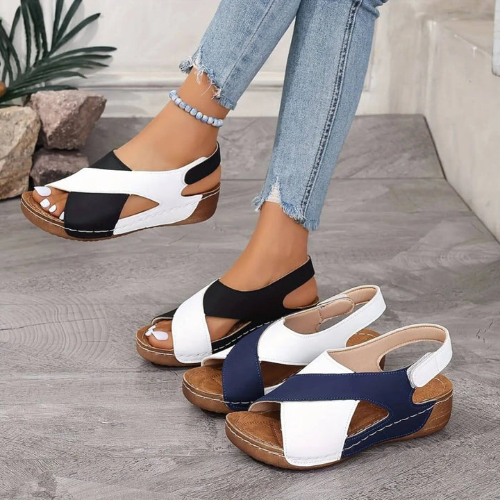 Nicole™ – Sandalias Ortopédicas con Apertura Frontal