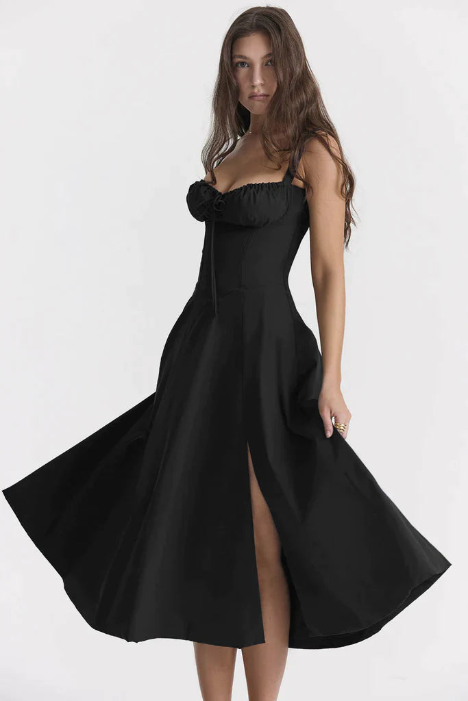 Ebba | Vestido Midi de Verano Sin Mangas para Mujeres