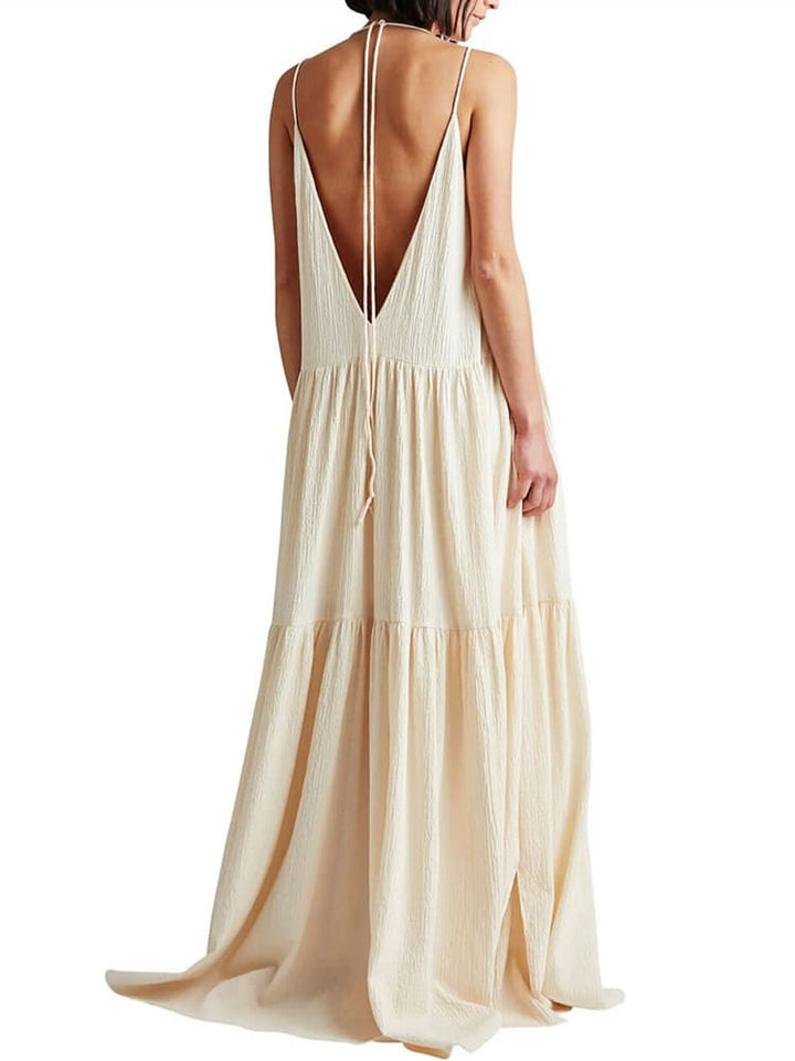 Vestido Maxi de Verano Brisa Oceánica