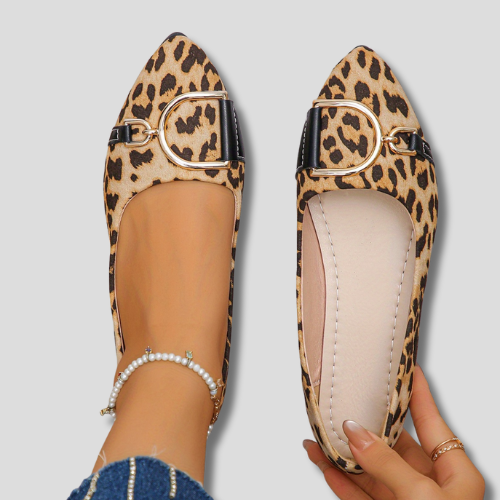Kayleigh™ | Mocasin Leopardo
