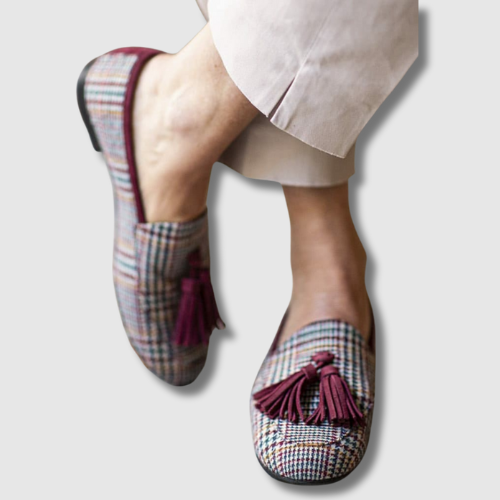 Milava™ | Mocasín de cuadros