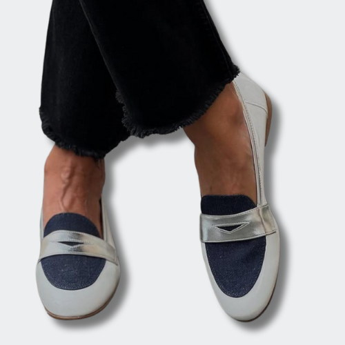 Claire™ | Mocasines Contrastantes