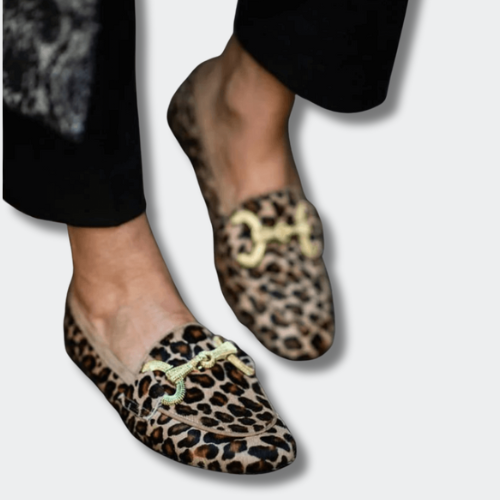 Carla™ | Mocasin Leopardo