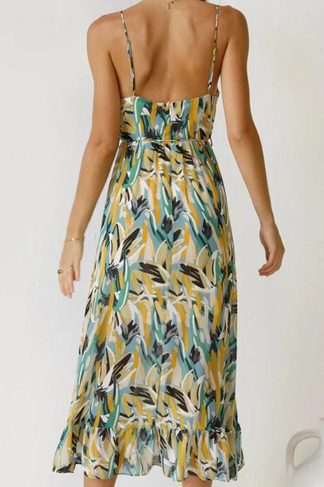 Ingrid | Vestido Midi Flowy de Verano para Mujeres
