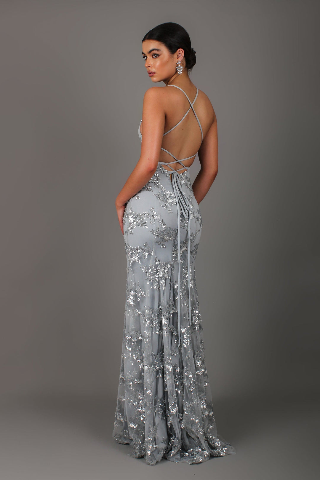 Vestido Maxi de Lentejuelas para Invitada de Boda