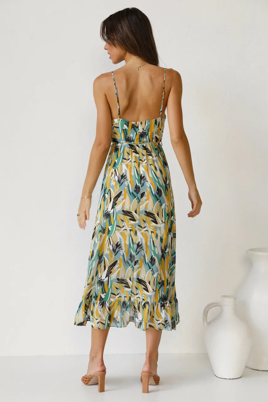 Marilou | Vestido Midi Plisado para Mujeres