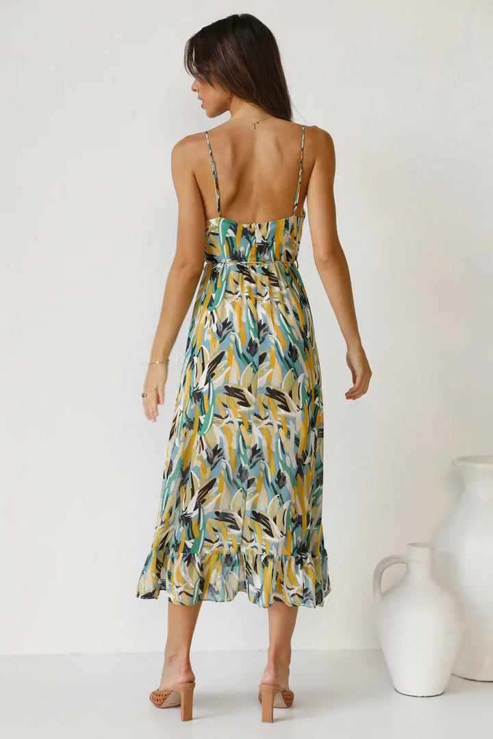 Marilou | Vestido Midi Plisado para Mujeres