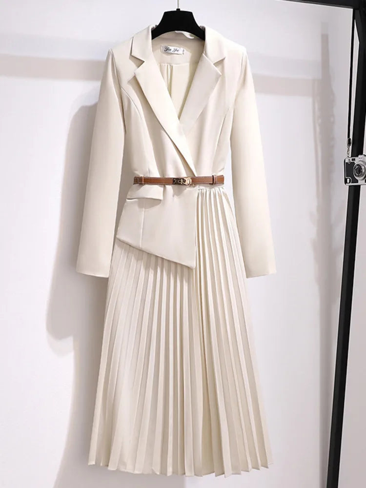 Embla | Vestido Blazer Midi para Mujeres