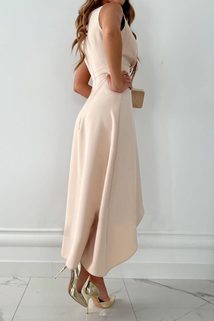 Vestido Maxi de Invitada de Boda Elegante para Mujeres