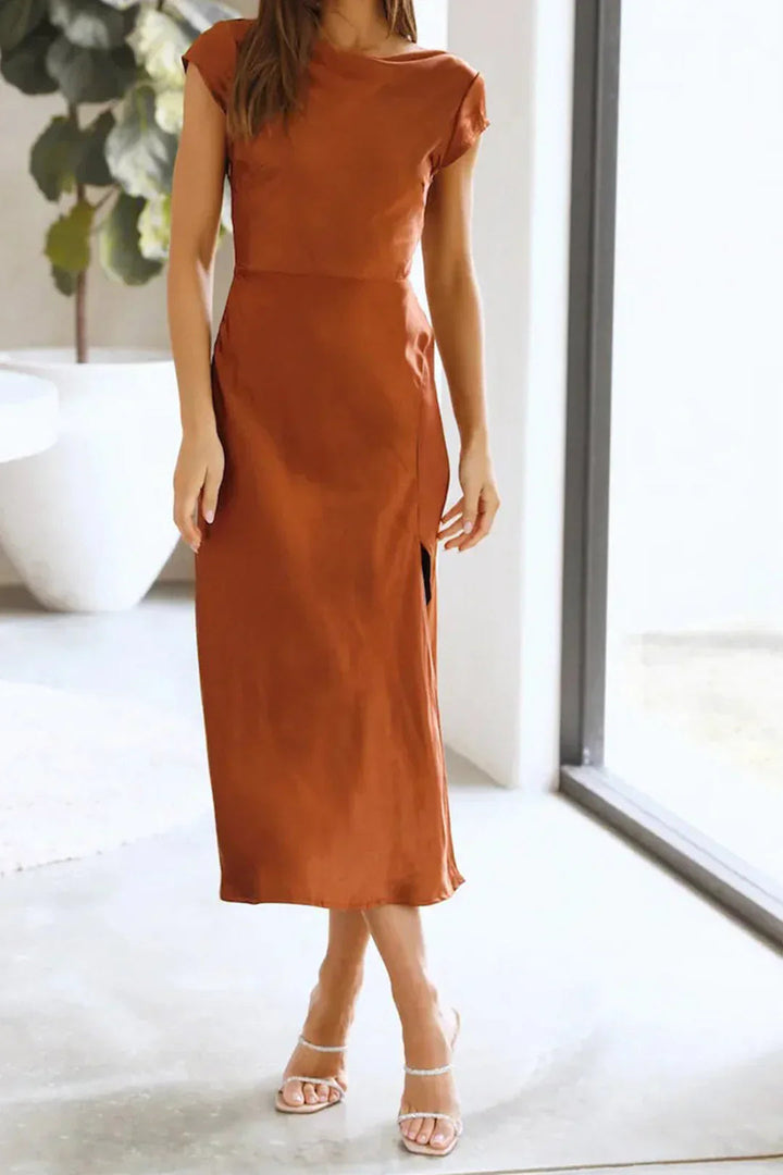 Vestido Midi de Cóctel Formal para Mujeres