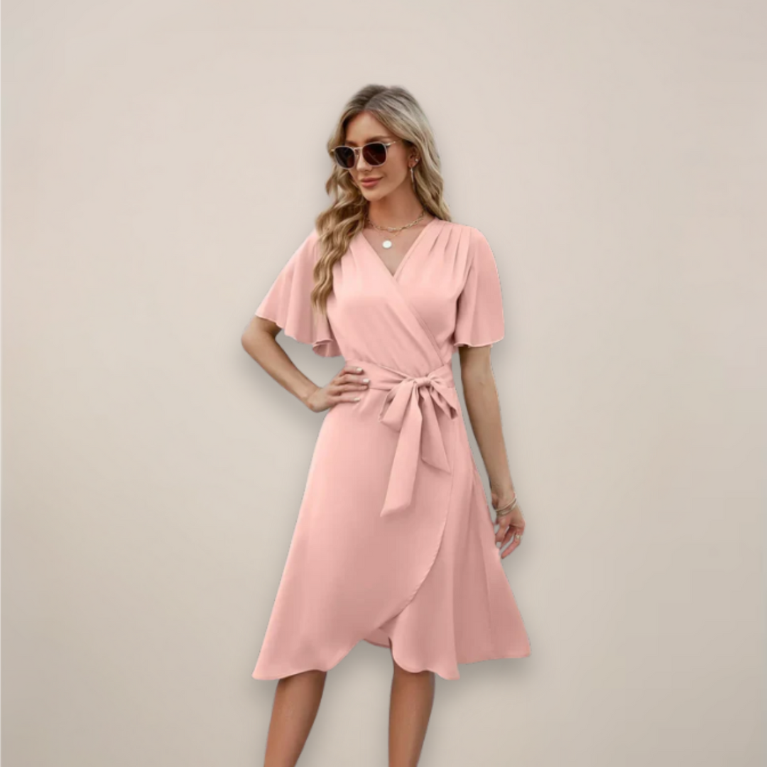 Shuvee | Vestido Midi Envolvente para Mujeres