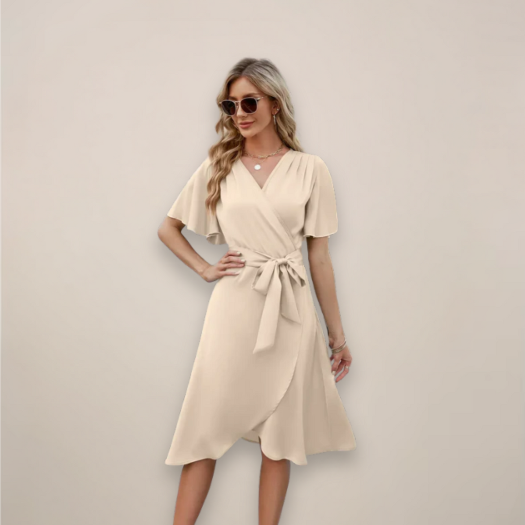 Shuvee | Vestido Midi Envolvente para Mujeres