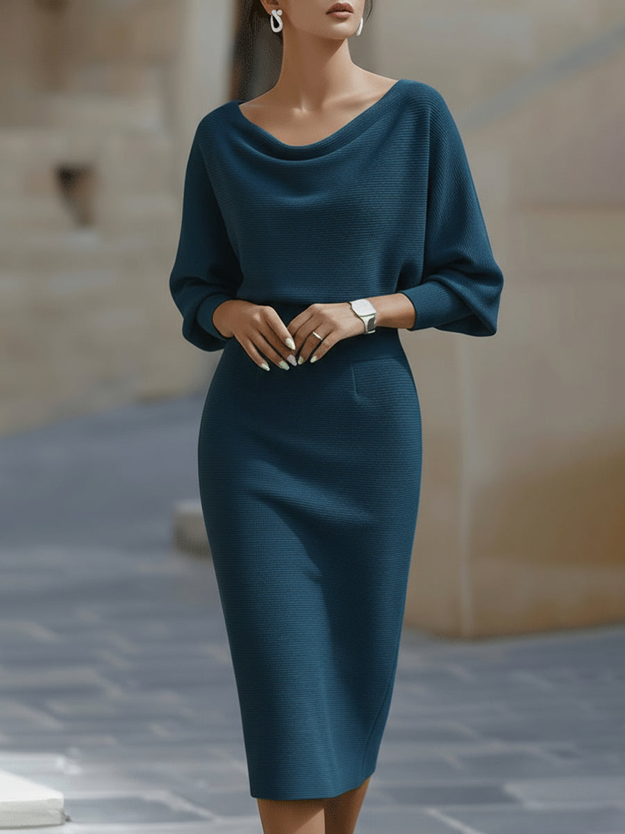 Ailany Vestido Midi de Lujo