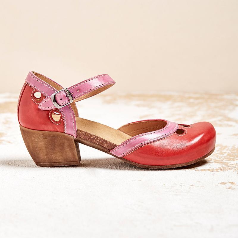 Laisy™ - Sandalias Ortopédicas de Tacón Bajo Confortables