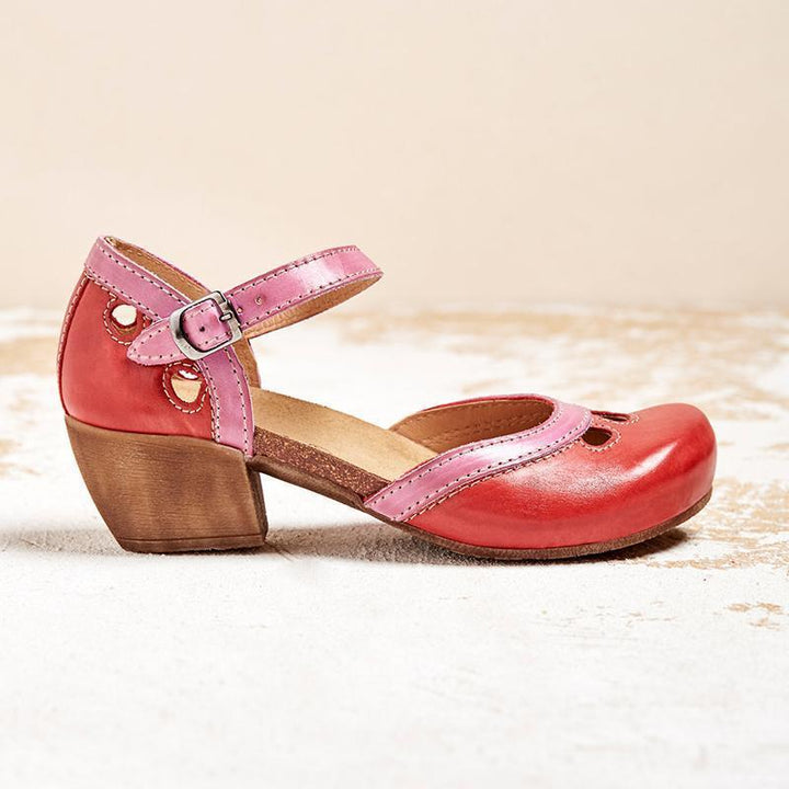 Laisy™ - Sandalias Ortopédicas de Tacón Bajo Confortables