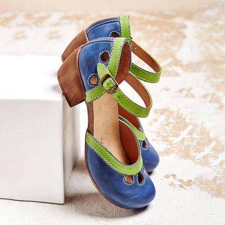 Laisy™ - Sandalias Ortopédicas de Tacón Bajo Confortables