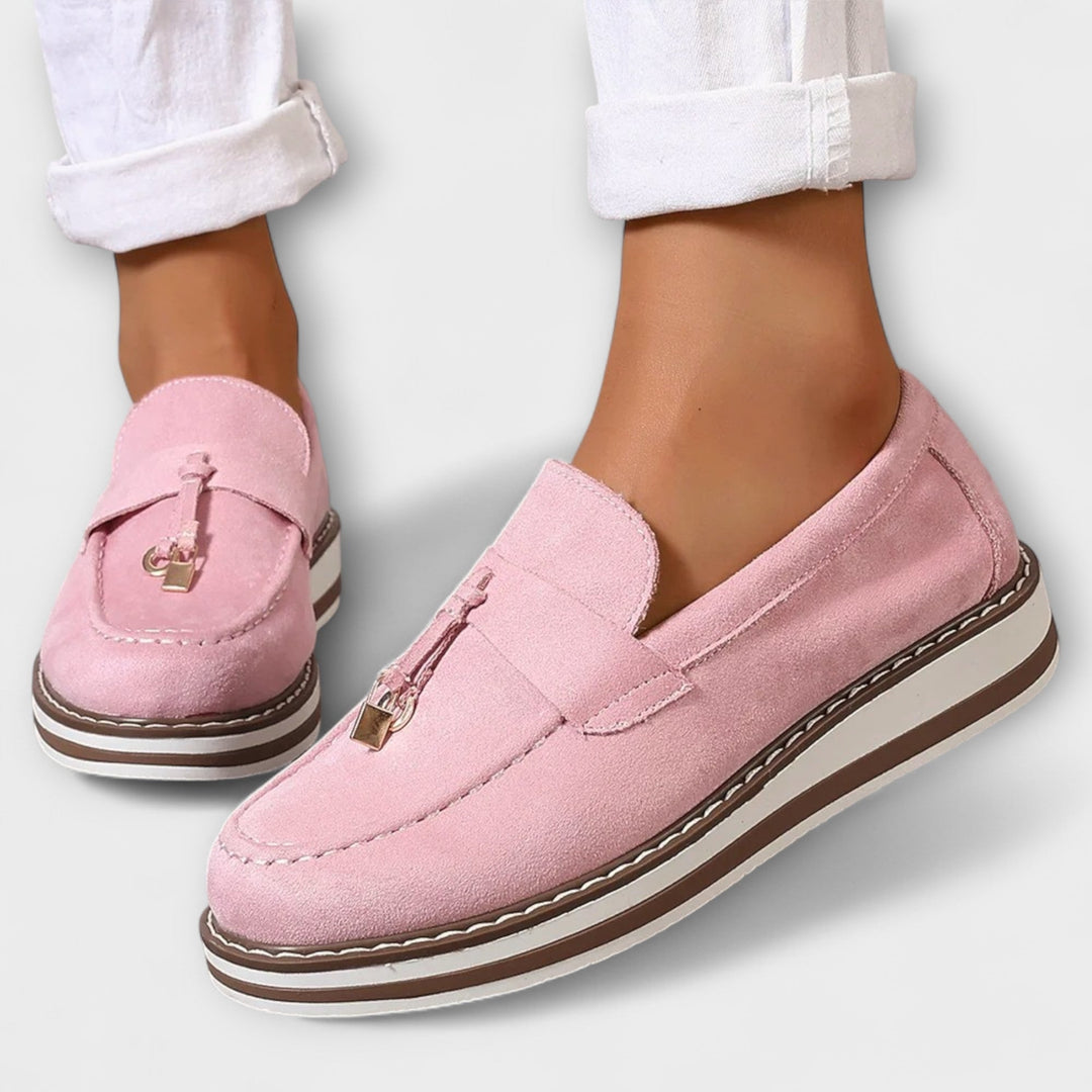 Halo™ | Loafers Casuales Redondos