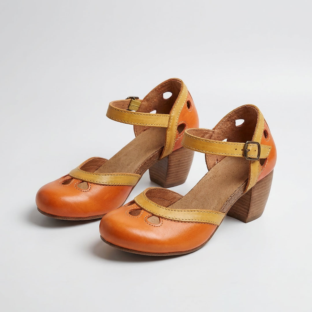 Laisy™ - Sandalias Ortopédicas de Tacón Bajo Confortables