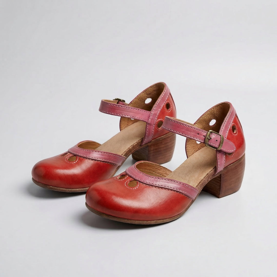 Laisy™ - Sandalias Ortopédicas de Tacón Bajo Confortables