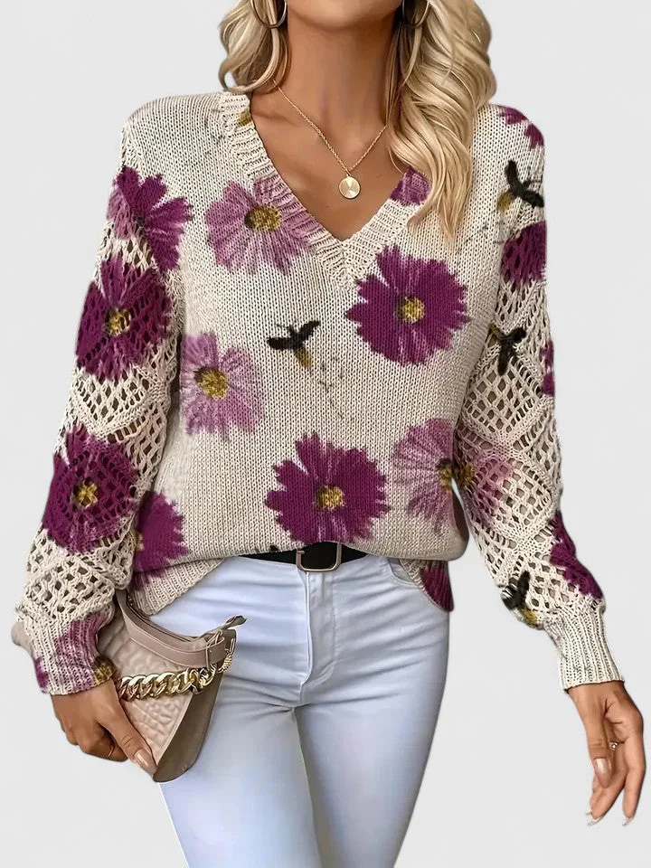 Aurélia Elegante Trucha con Postre de Flores