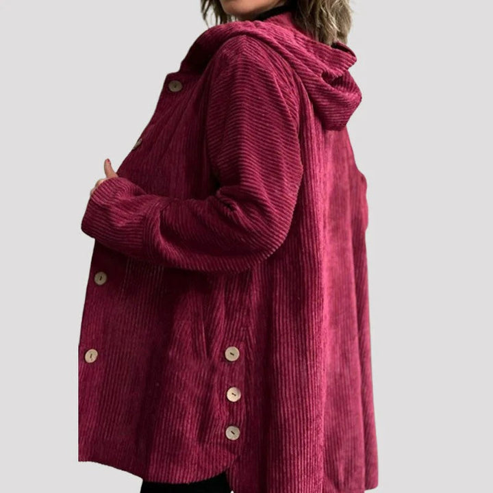Alicia Chaqueta con Capucha - Casual para Otoño