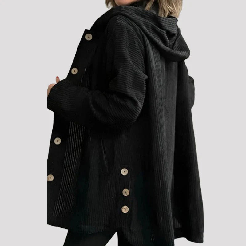 Alicia Chaqueta con Capucha - Casual para Otoño