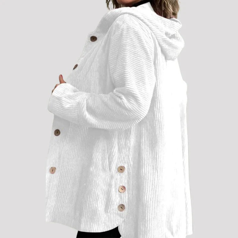 Alicia Chaqueta con Capucha - Casual para Otoño