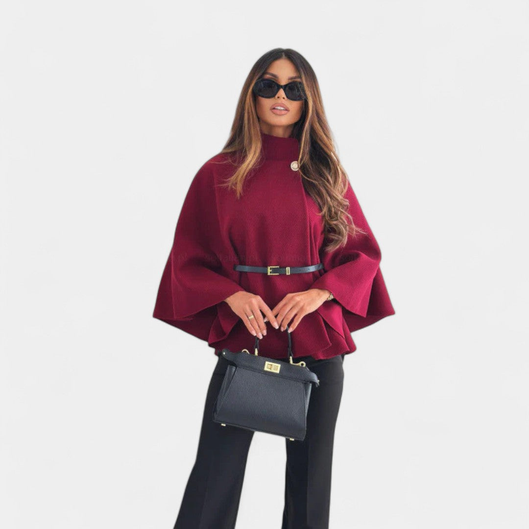 Lea Chaqueta Mariposa Chic con Cinturón