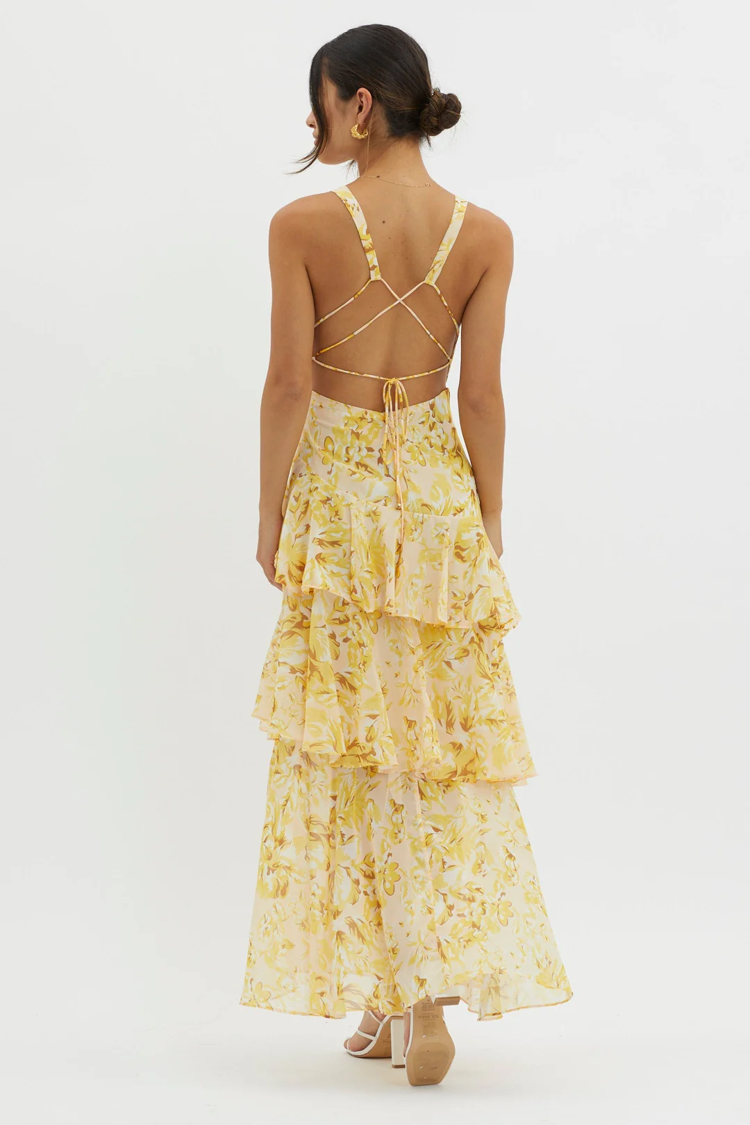 Faye Bloom Vestido Midi