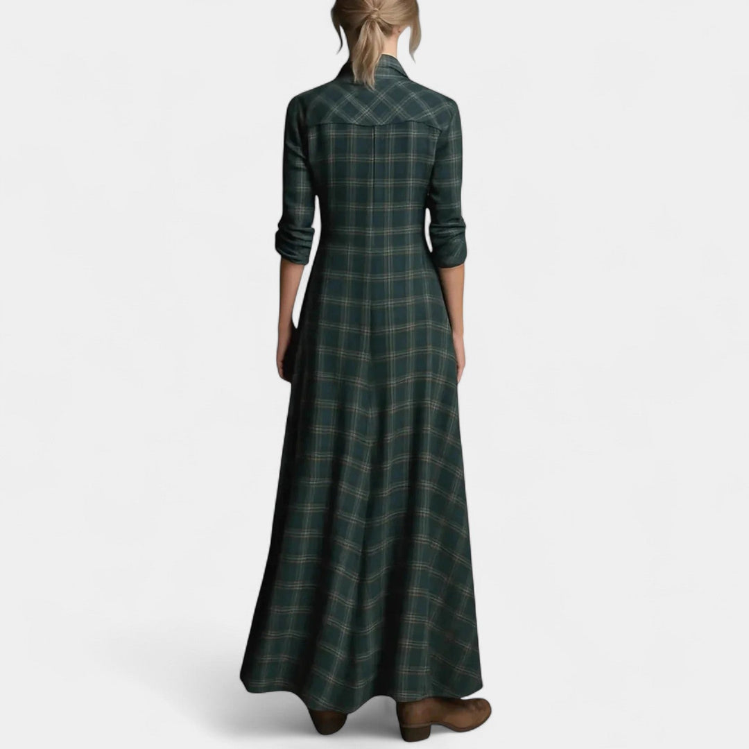 Cécile Vestido Maxi Atemporal