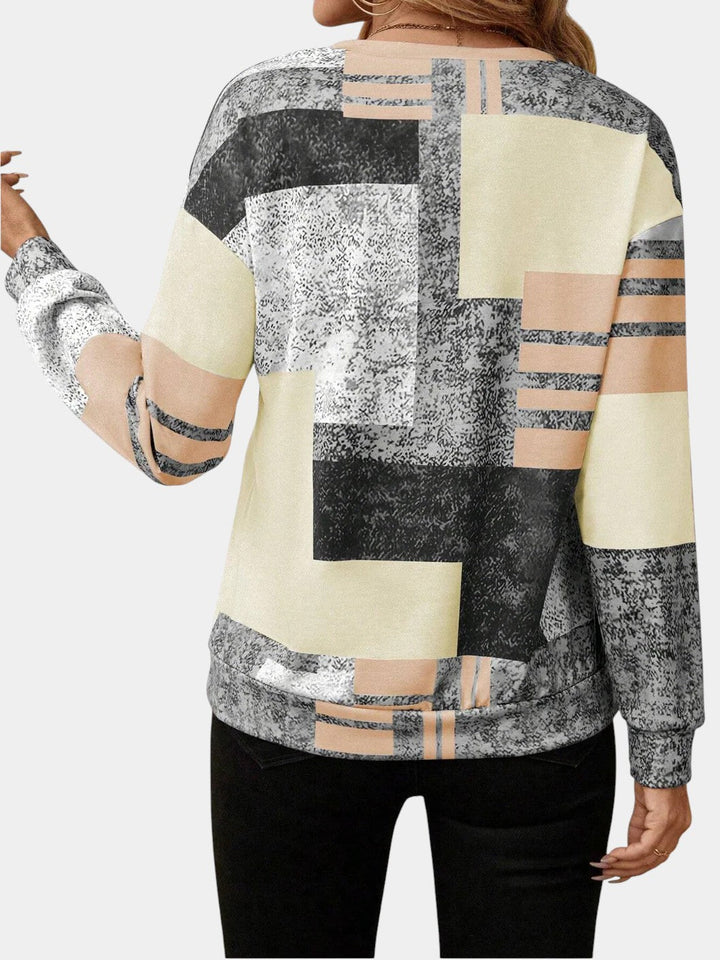 Mira Top Chic Estilo Vintage
