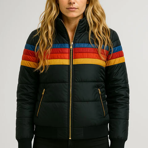 Jannet Chaqueta Acolchada Impermeable