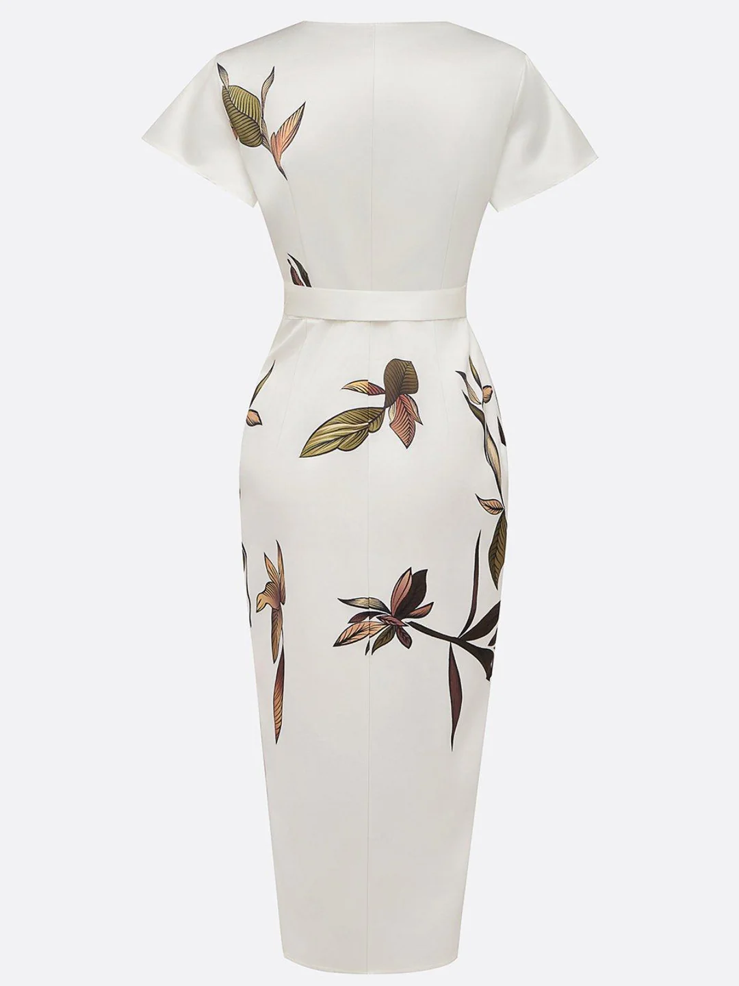 Mali Vestido Cruzado Elegante