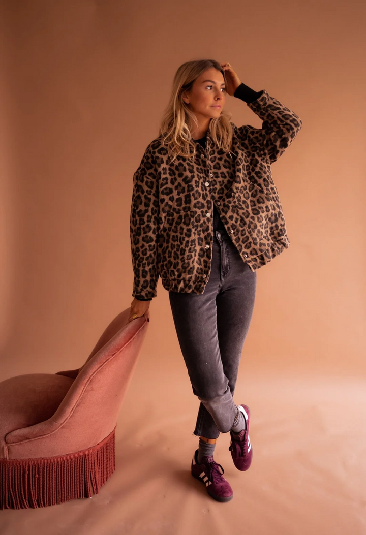 Charlene Chaqueta de Otoño Elegante
