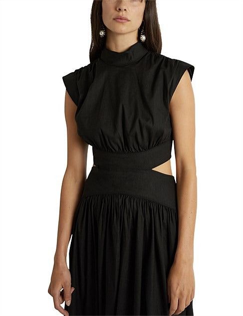 Elegante Vestido Maxi Sin Mangas para Ocasiones Formales