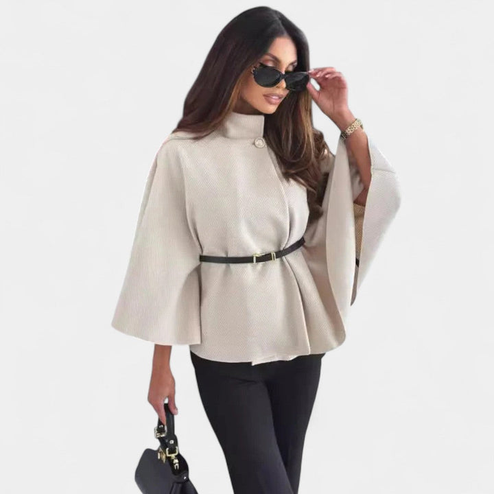 Lea Chaqueta Mariposa Chic con Cinturón