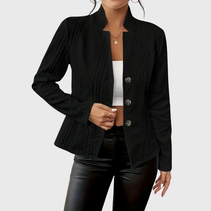 Olivia Blazer con detalles elegantes
