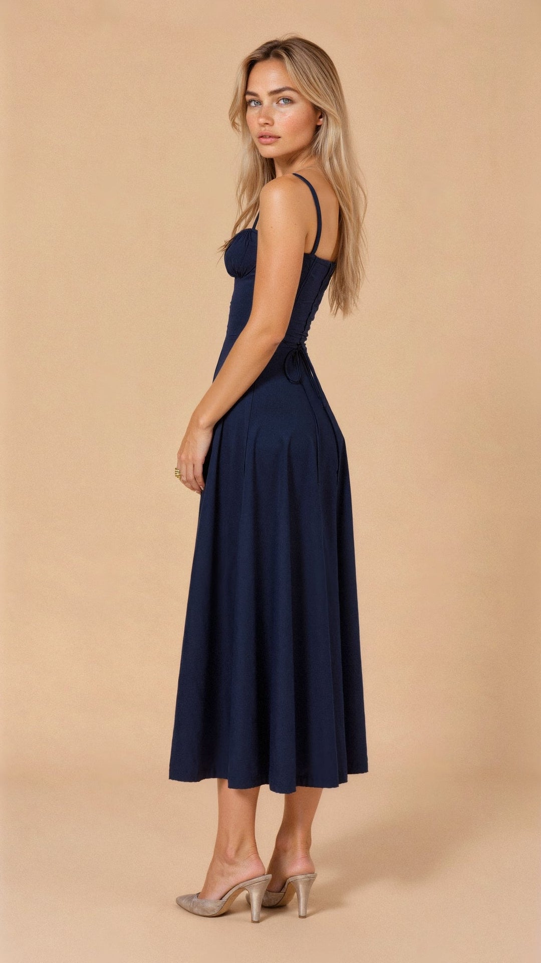 Lily | Vestido Midi Bustier para Mujeres