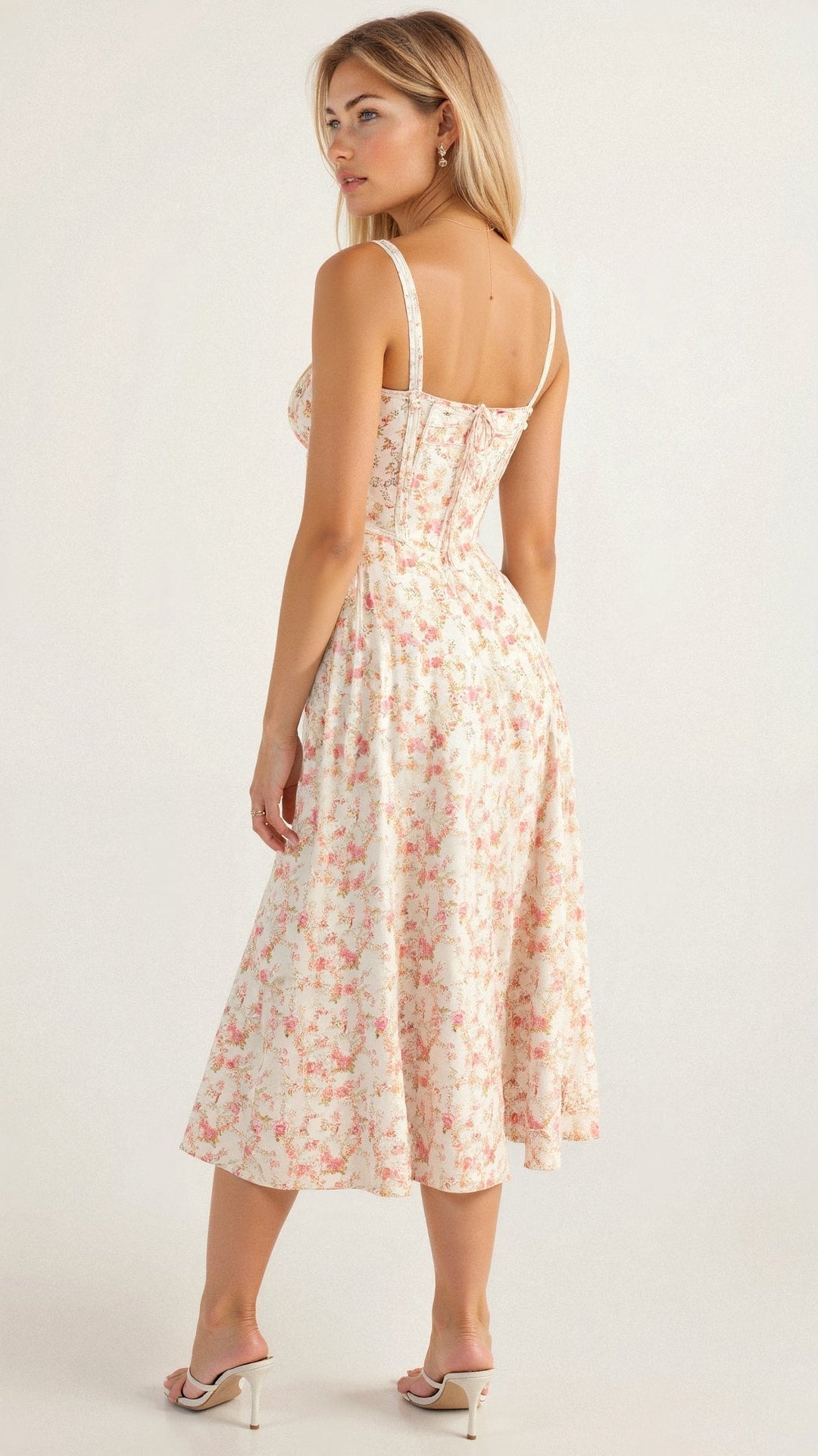 Lily | Vestido Midi Bustier para Mujeres